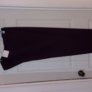 NWT Calvin Klein Pants 18W Modern Fit Plum Eggplant